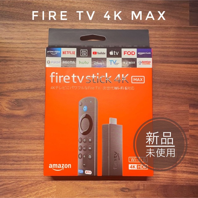 【新品未使用】Amazon Fire TV Stick 4K MAX スマホ/家電/カメラのテレビ/映像機器(その他)の商品写真