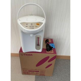 タイガー(TIGER)のタイガー電気ポット 2.2L アーバンホワイト PDR-G220-WU(電気ポット)