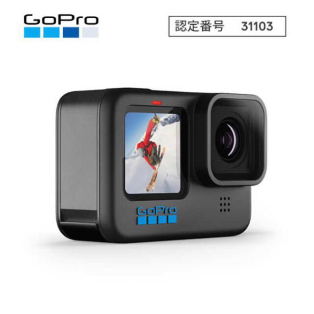 GoPro(ゴープロ)の【新品未開封】GoPro HERO10 CHDHX-101-FW 国内正規品 スマホ/家電/カメラのカメラ(ビデオカメラ)の商品写真