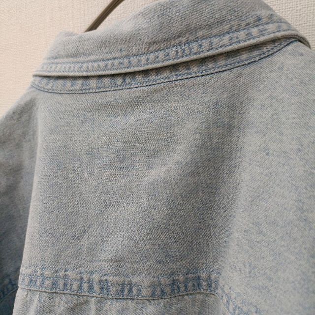 Lee(リー)の三重太郎様専用　LeeSPORT　リースポーツ　長袖シャツ　デニム　刺繍 メンズのトップス(シャツ)の商品写真