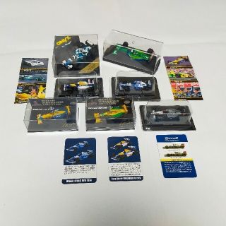 アオシマ(AOSHIMA)のF1 1/64 1/43 ティレル ウィリアムズ ベネトン ジョーダン リジェ(ミニカー)