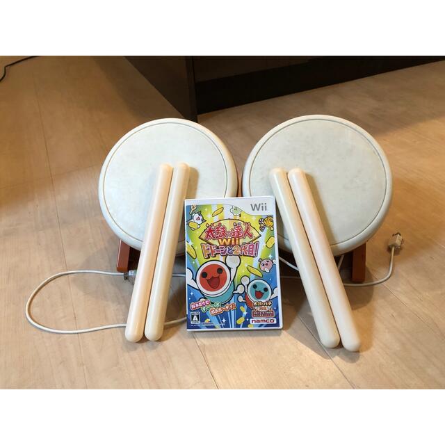 Wii 太鼓の達人　太鼓・バチ・ソフト