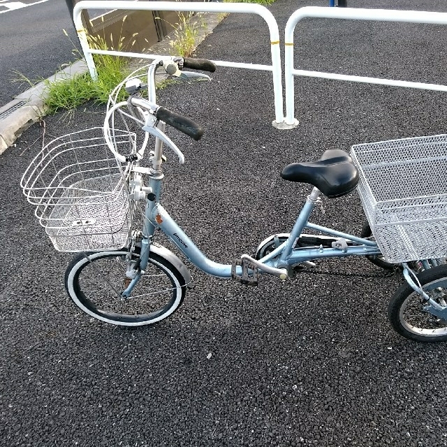 中古】ブリヂストンワゴン(後二輪車) 三輪自転車 中古】ブリヂストンワゴン(後二輪車) 三輪自転車