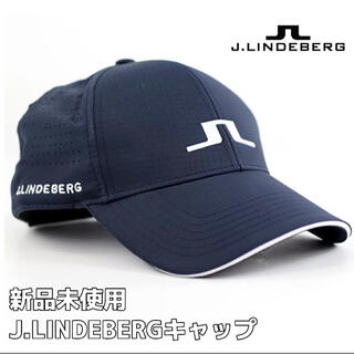 J.LINDEBERG - 【新品未使用】J.lindeberg ジェイリンドバーグ キャップ　帽子