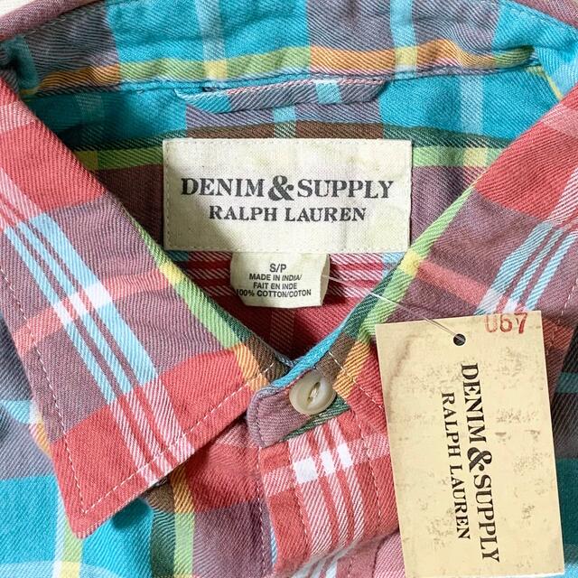 Denim & Supply Ralph Lauren(デニムアンドサプライラルフローレン)のDemim&SupplyRarphLauren(USAビンテージフランネルシャツ メンズのトップス(シャツ)の商品写真