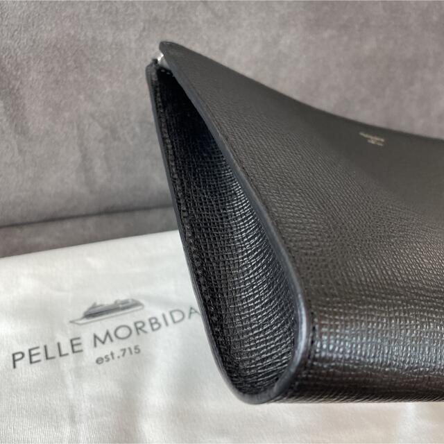 PELLE MORBIDA - 【お値引き不可】ペッレモルビダ クラッチバッグ PMO