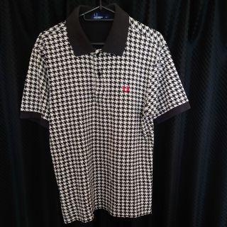 フレッドペリー(FRED PERRY)のフレッドペリー　千鳥柄ポロシャツ(ポロシャツ)