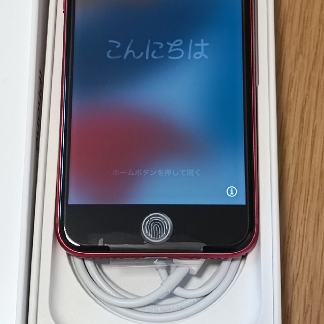 iPhone(アイフォーン)の【24時間以内発送】iPhone SE 第3世代(se3) 64GB RED スマホ/家電/カメラのスマートフォン/携帯電話(スマートフォン本体)の商品写真