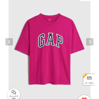 ギャップ(GAP)のGAP Tシャツ　オーバーサイズTシャツ　ピンク(Tシャツ/カットソー(半袖/袖なし))