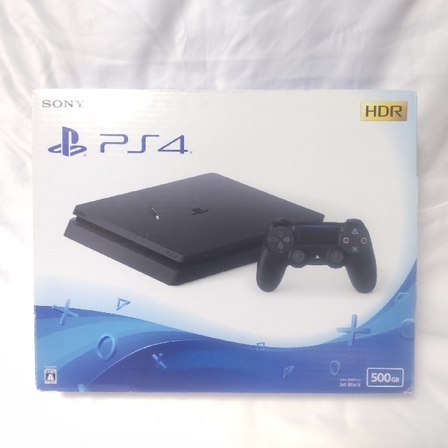 PS4 ジェットブラック 薄型 CUH-2200A500GBモデル 美品