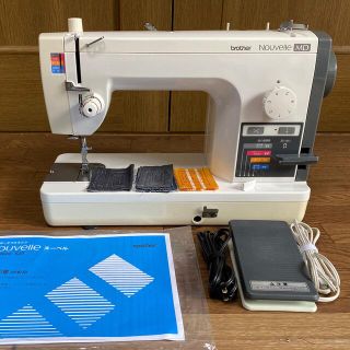 美品 職業用ミシン BROTHER ブラザー ヌーベルNouvelle MDの通販