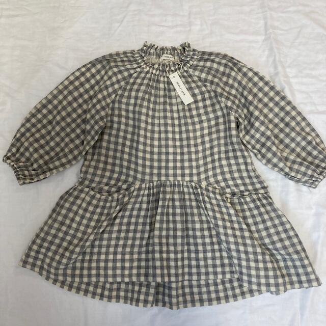 soor ploom Edith Dress, Gingham ワンピース 5y - 4