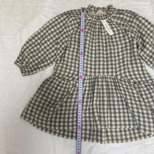soor ploom Edith Dress, Gingham ワンピース 5y - 5