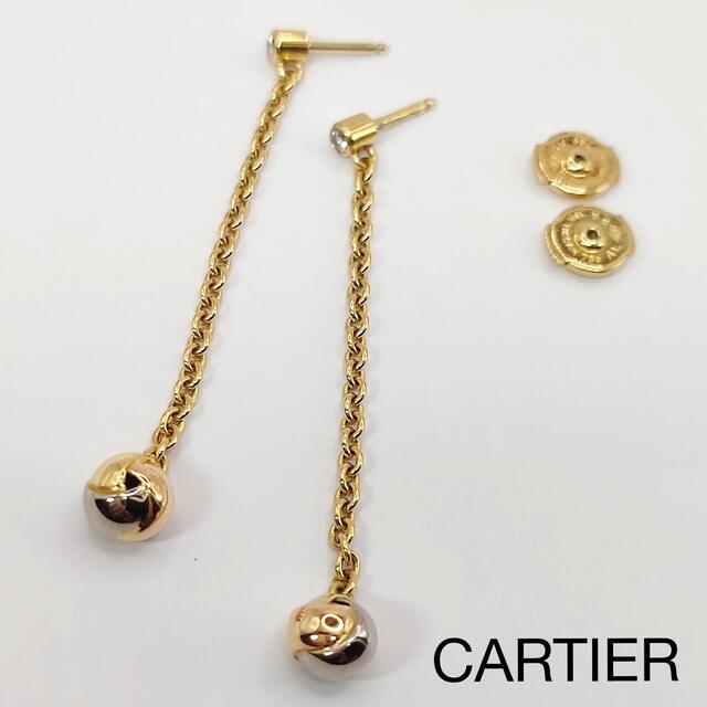 cartier ラブピアス  ラブK18WG  美品❗最終値下げ❗