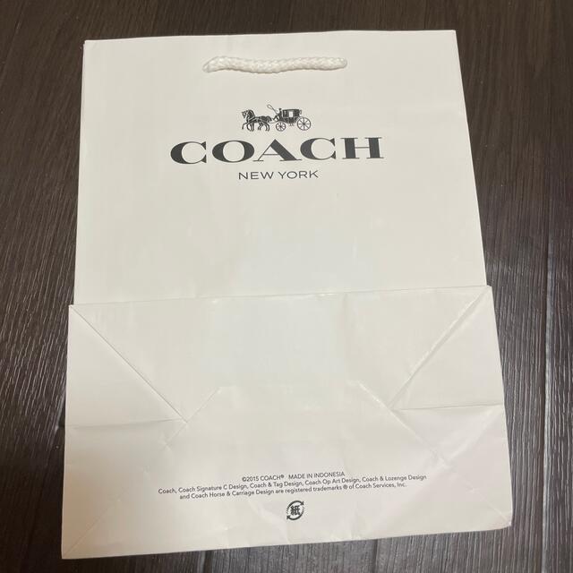 COACH(コーチ)のCoach コーチ　紙袋 レディースのバッグ(ショップ袋)の商品写真