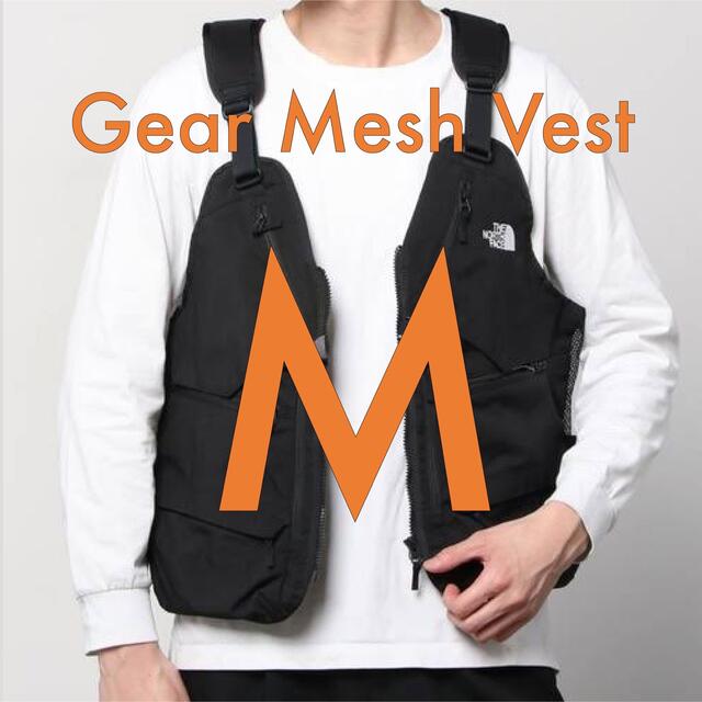 M:ノースフェイス Gear Mesh Vest 黒 トップス M:ノースフェイス Gear Mesh Vest 黒 トップス