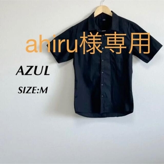 アズールバイマウジー(AZUL by moussy)の【美品】AZUL 半袖シャツ(シャツ)