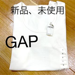 ギャップ(GAP)の新品、未使用　タグ付き　GAP  白Tシャツ(Tシャツ/カットソー(半袖/袖なし))