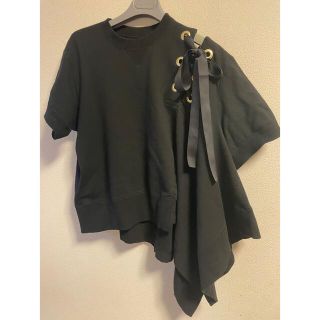 サカイ(sacai)の専用　2021 ss sacai サカイアシンメトリーとハイク　トップス2点(カットソー(半袖/袖なし))