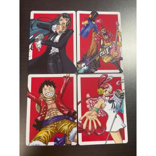 Ado ウタの歌 ONE PIECE FILM RED トレカ 4種4枚コンプ(カード)