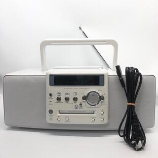 ケンウッド(KENWOOD)のケンウッド CD・MD・ラジオパーソナルステレオシステム MDX-L1-W(ポータブルプレーヤー)