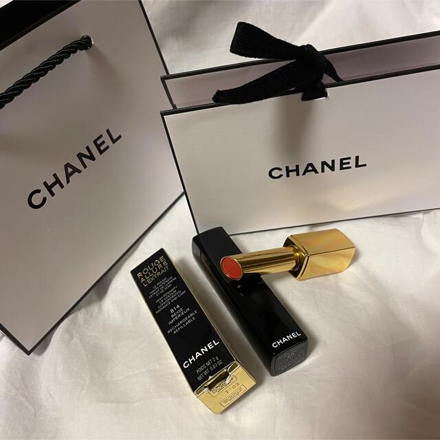 CHANEL ルージュアリュールレクストレ814 限定色　新品未使用　紙袋付き