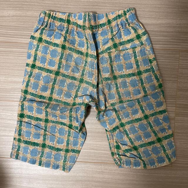 MARKEY'S(マーキーズ)のMARKEY‘S リネン混ハーフパンツ/110cm キッズ/ベビー/マタニティのキッズ服男の子用(90cm~)(パンツ/スパッツ)の商品写真