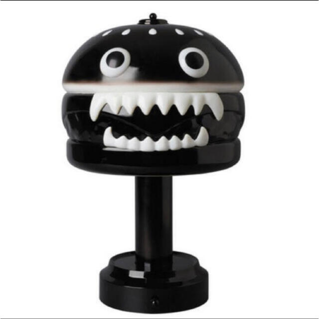 MEDICOM TOY(メディコムトイ)のUNDERCOVER HAMBURGER LAMP 黒 ハンバーガーランプ エンタメ/ホビーのフィギュア(その他)の商品写真