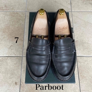 パラブーツ(Paraboot)のParaboot ランス　REIMS NOIR（黒）サイズ7 純正シューツリー付(ドレス/ビジネス)