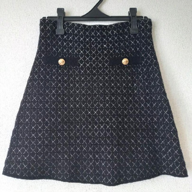 ZARA(ザラ)のZARA　ザラ　スカート　ニット　美品 レディースのスカート(ミニスカート)の商品写真