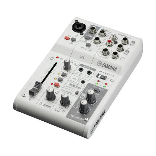 ヤマハ - YAMAHA AG03 MK2 W ホワイトヤマハのミキサー