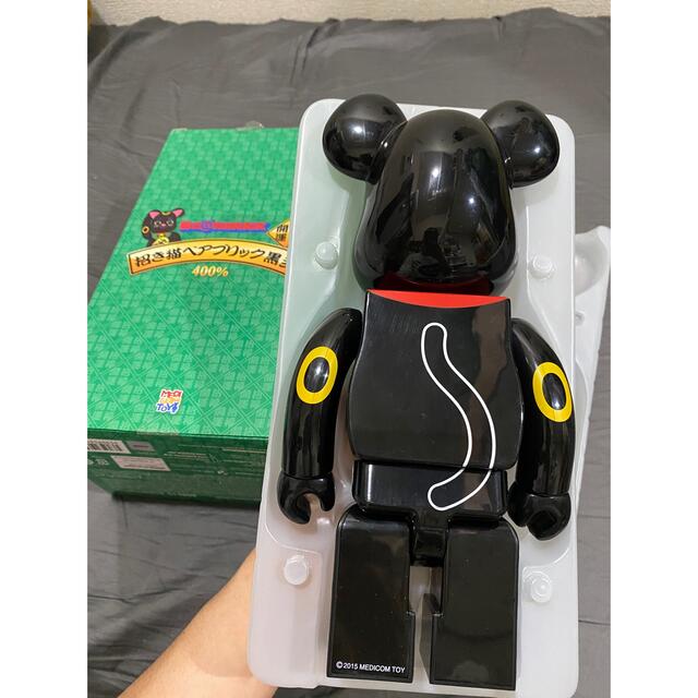 BE@RBRICK 招き猫 黒 弐 400％ - その他