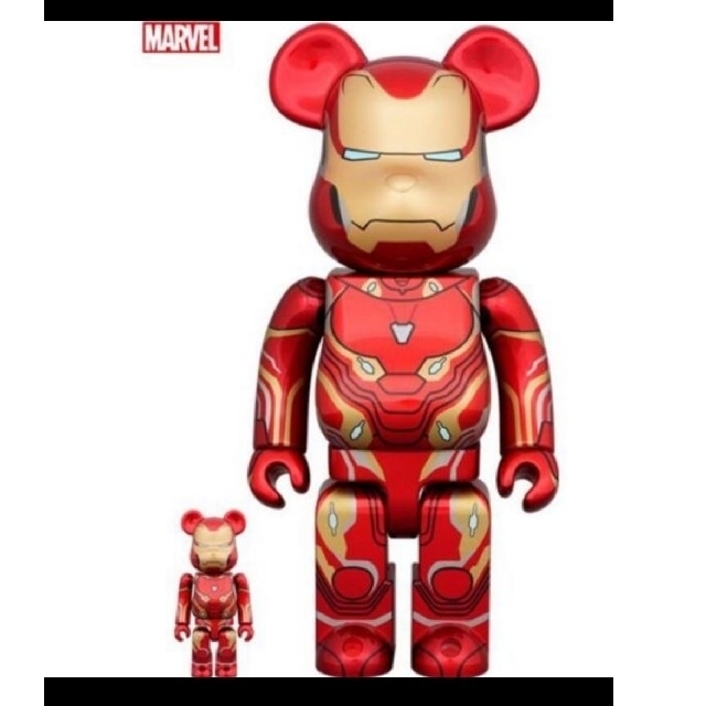 BE@RBRICK　IRON MAN MARK 50 100％ & 400％フィギュア