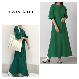 ローリーズファーム(LOWRYS FARM)の今季 新品 ローリーズファーム リブカットワンピース マーメイド ロングワンピ(ロングワンピース/マキシワンピース)