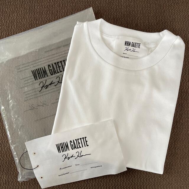 Whim Gazette - 【未使用】長谷川京子さんコラボ⭐︎ベーシックTシャツ