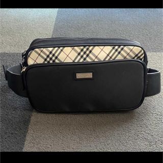 バーバリーブラックレーベル(BURBERRY BLACK LABEL)のバーバリーブラックレーベルのナイロン ノバチェック柄 斜め掛けショルダーバッグ(ショルダーバッグ)