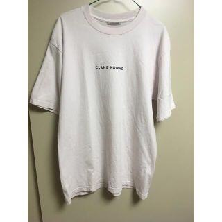 クラネオム(CLANE HOMME)のCLANE HOMME ブランドネームTシャツ(Tシャツ/カットソー(半袖/袖なし))