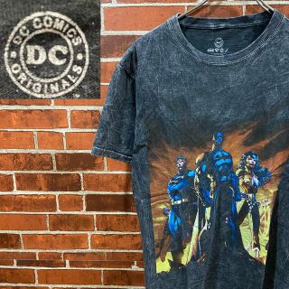 ディーシー(DC)のM116 DC comics キャラクタープリント Ｔシャツ 古着T 総柄(Tシャツ/カットソー(半袖/袖なし))