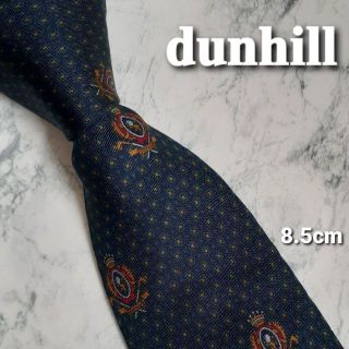 ダンヒル(Dunhill)のdunhill◆エンブレム 紋章 ワンポイントロゴ  ブランド ネクタイ メンズ(ネクタイ)