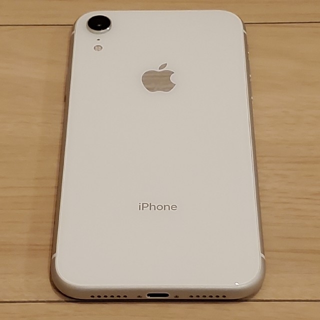 美品！iPhone XR 64GB ホワイトSIMフリー