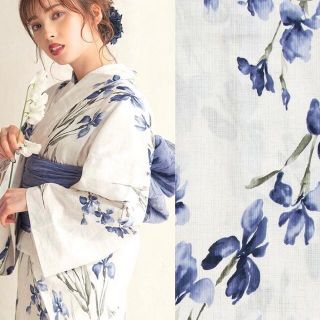 DITA - dita浴衣 京の水墨画水仙 帯・下駄など5点セットの通販 by 🌙*゚
