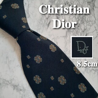 クリスチャンディオール(Christian Dior)のChristian Dior ◆ワンポイントロゴ 　ブランド ネクタイ メンズ(ネクタイ)