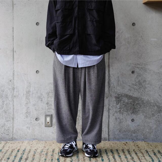 新品　SUMARI FLEECE EASY BAGGY / GRAY