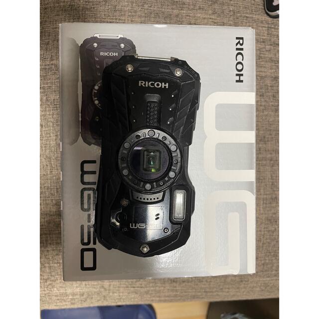 RICOH WG-50 防塵防水カメラ スマホ/家電/カメラ カメラ コンパクト