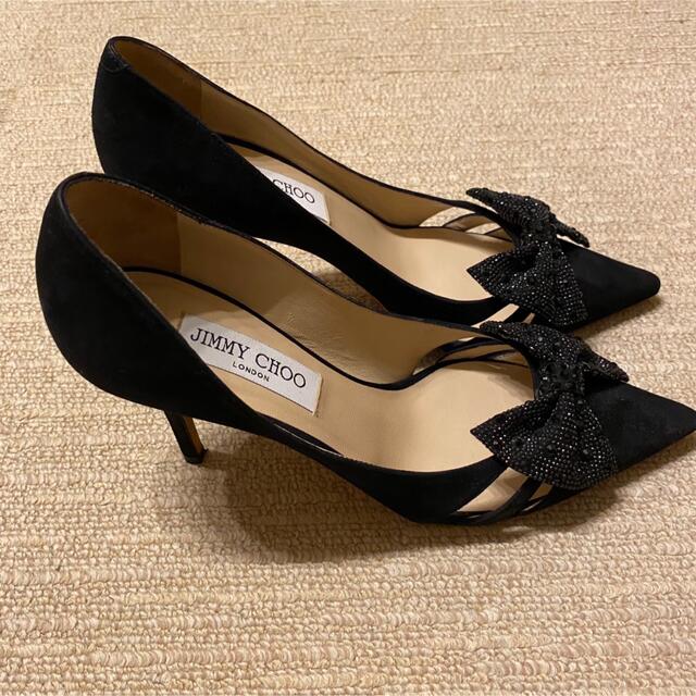 JIMMY CHOO(ジミーチュウ)のJimmy Choo ジミーチュウ 37.5 24.0~24.5 パンプス レディースの靴/シューズ(ハイヒール/パンプス)の商品写真