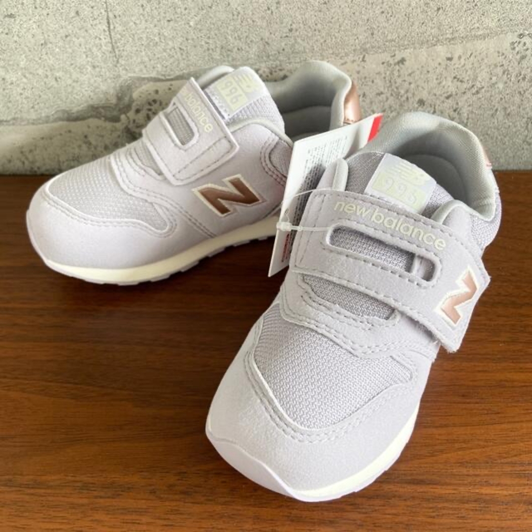 New Balance(ニューバランス)の【新品】14.5センチ ライラック ニューバランス スニーカー キッズ キッズ/ベビー/マタニティのキッズ靴/シューズ(15cm~)(スニーカー)の商品写真