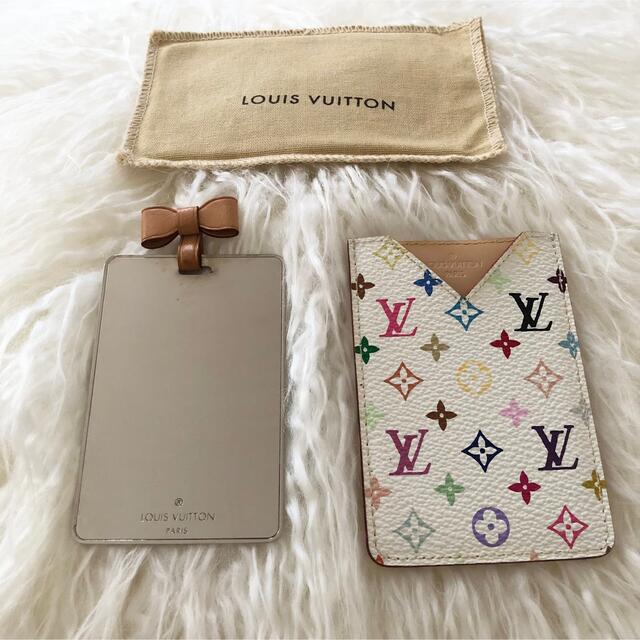 LOUIS VUITTON(ルイヴィトン)のルイ・ヴィトン モノグラム カードケース　マルチカラー　ミラーケース　鏡 レディースのファッション小物(ミラー)の商品写真