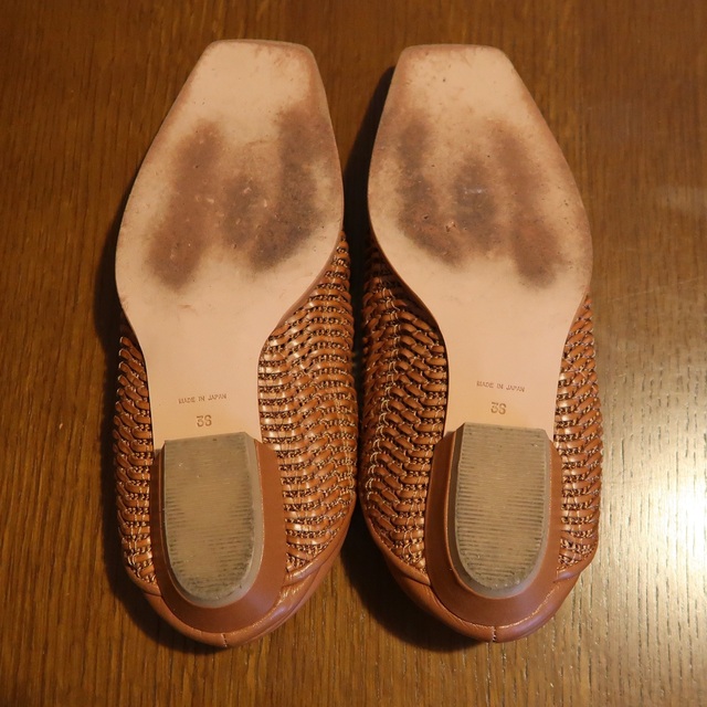 CLANE(クラネ)のむぎちゃむ様専用【CLANE】2WAY MESH FLAT SHOES　キャメル レディースの靴/シューズ(サンダル)の商品写真