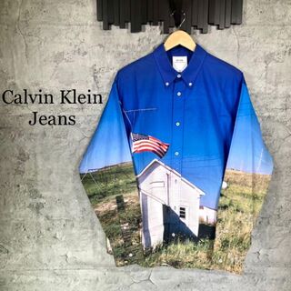 カルバンクライン(Calvin Klein)の『Calvin Klein Jeans』カルバンクライン (M) 長袖シャツ(シャツ)