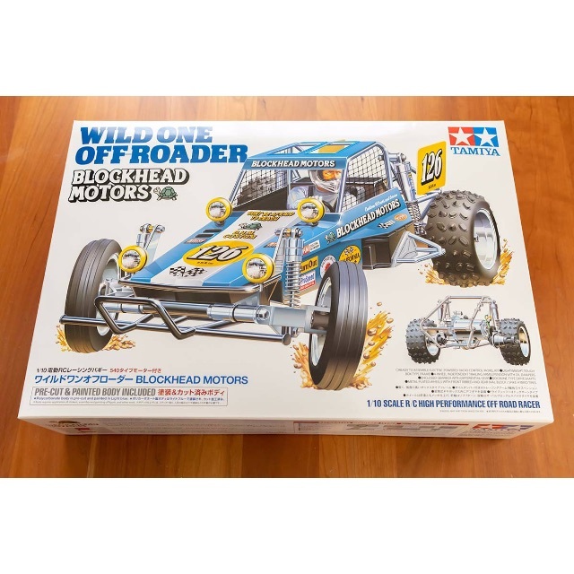 TAMIYA タミヤ ワイルドワンオフローダー BLOCKHEAD MOTORS 独特の素材